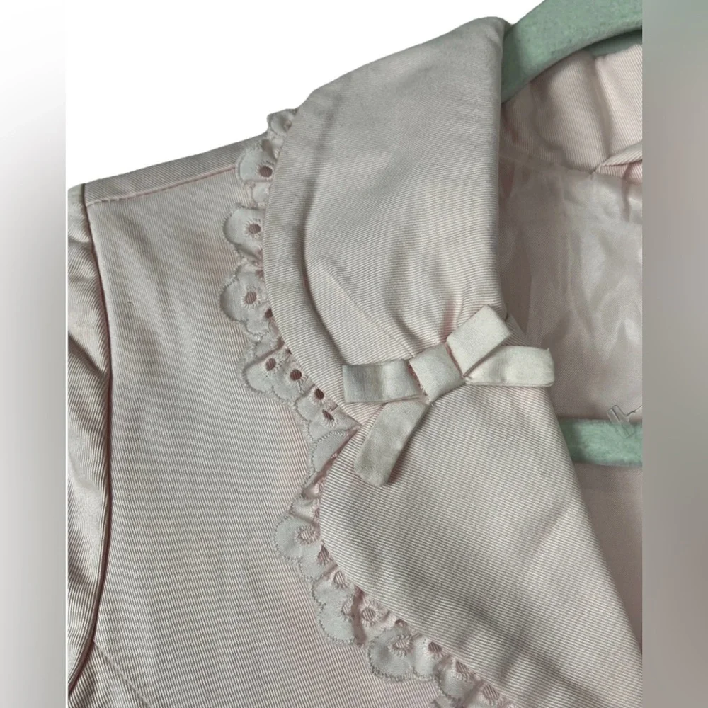 Gymboree NWT Pink Girls Trench Coat Size 12‎